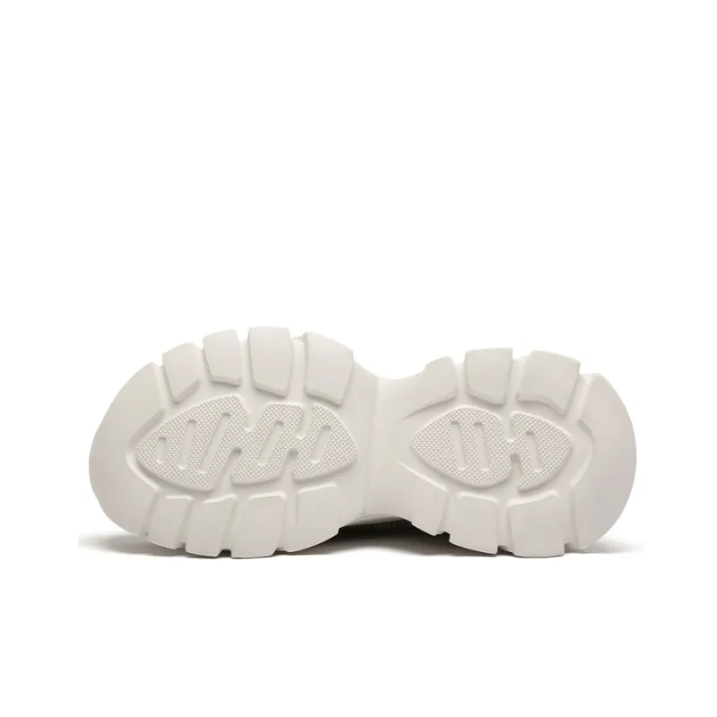 PACO GIL Low-Top Chunky Sneakers 6cm Women's Khaki-5