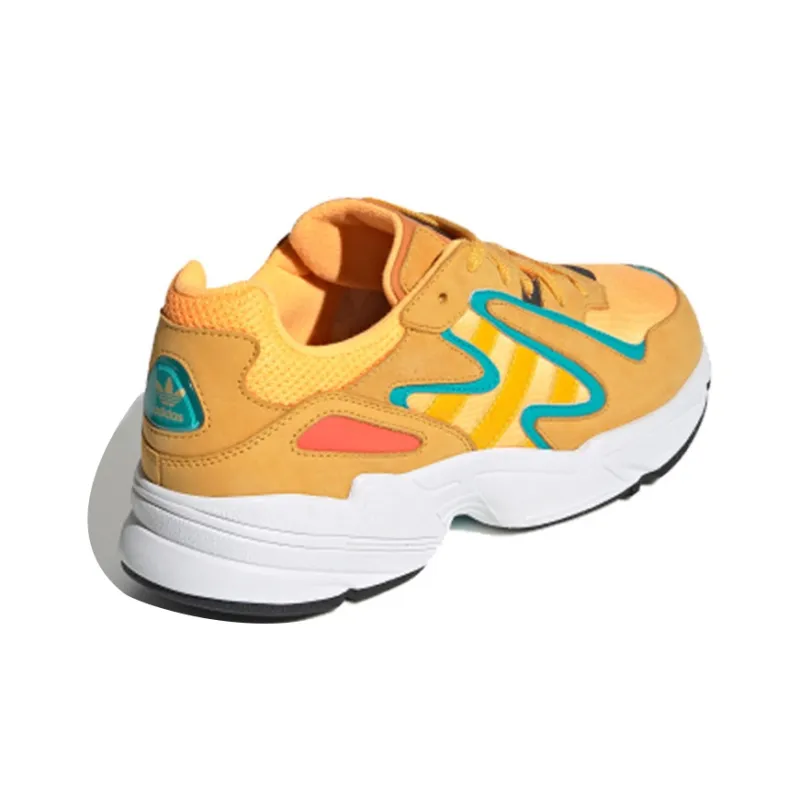 Adidas Yung 96 Chasm Flash Orange Hi Res Aqua-3