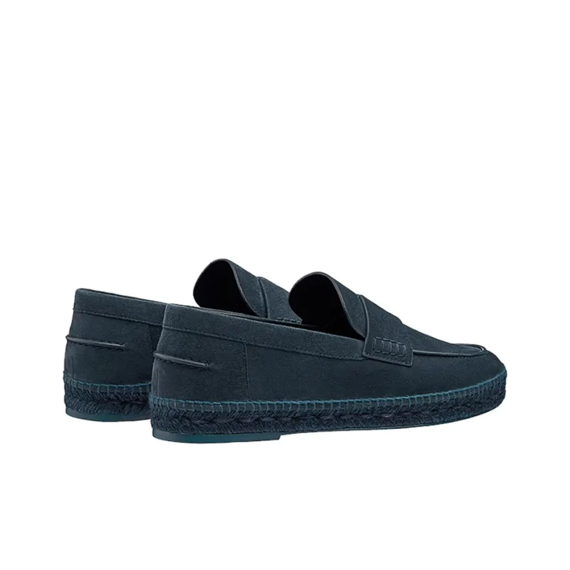 HERMES Espadrilles Women's Dark Blue-3