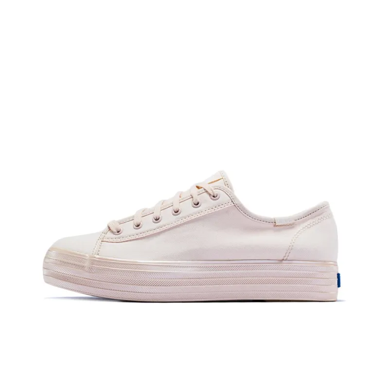 Keds Canvas Shoes Women's Low-Top Light Pink-0