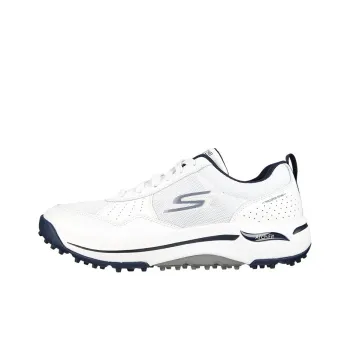 Skechers Go Golf Arch Fit Line Up Low Top Golf Shoes Men's White