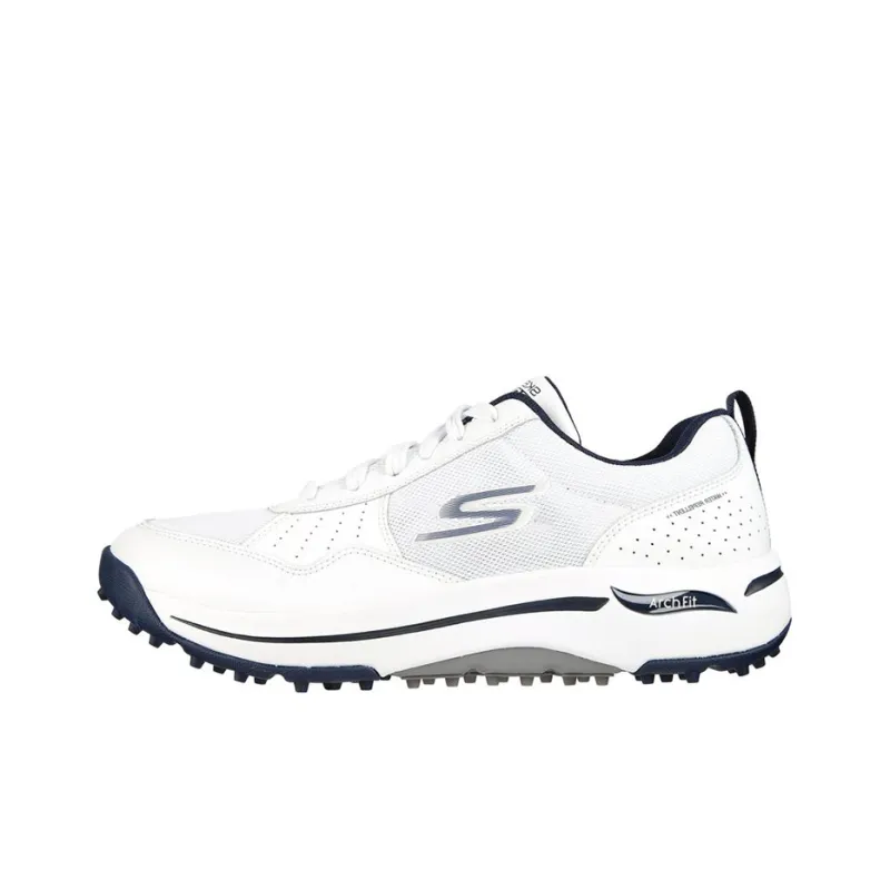 Skechers Go Golf Arch Fit Line Up Low Top Golf Shoes Men's White-0