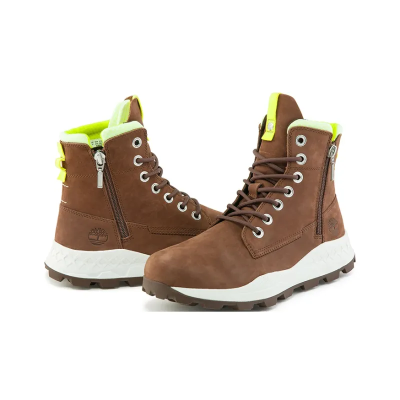 Timberland Brooklyn Side Zip Boot 'Dark Purple'-4