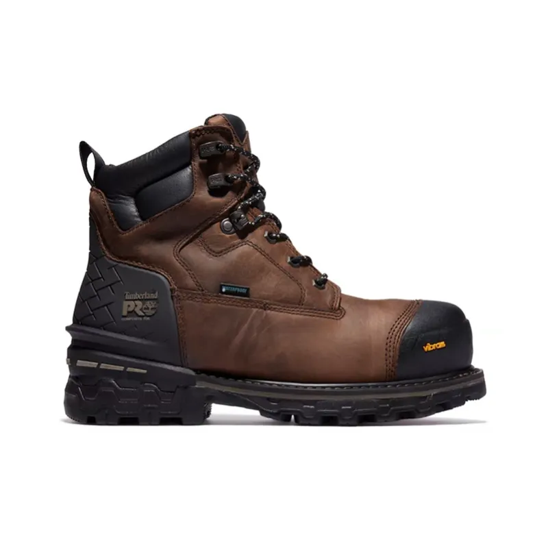 Timberland Boondock Outdoor Boots Men Mid-Top Black/Brown-1