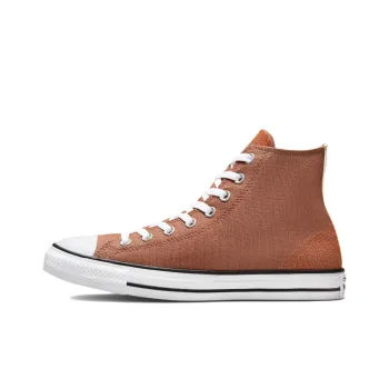 Converse Chuck Taylor All Star Stitched Anti-Slip Wear-Resistant High-Top Canvas Shoes Unisex Brick Red