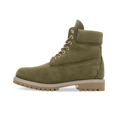 Timberland 6 Inch Premium Waterproof Boot 'Olive Nubuck'