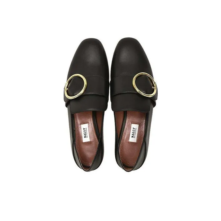 BALLY Lottie Loafers Women's Black-3