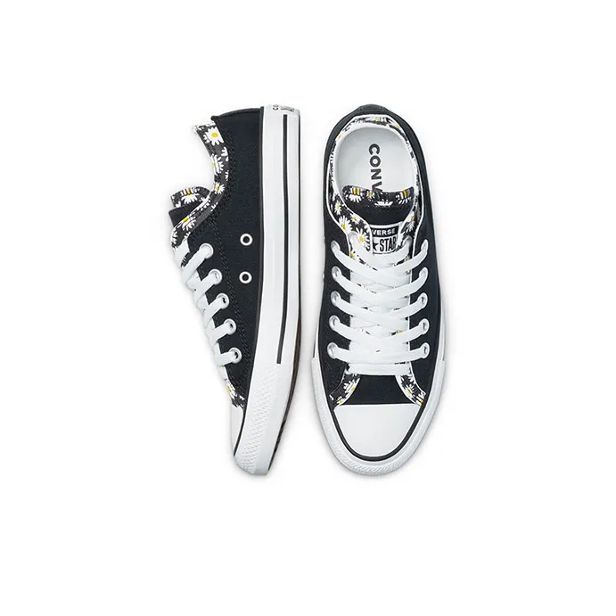 Converse Women's Chuck Taylor All Star Double Upper Low 'Black Floral'-3