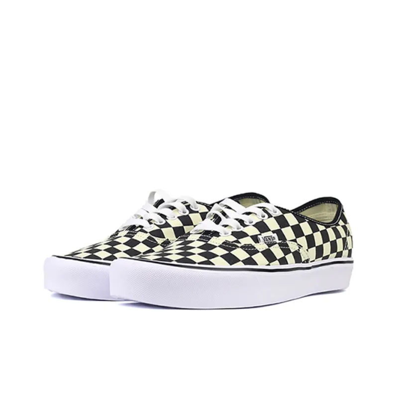 Authentic Vans Lite 'Checkerboard Black White'-2