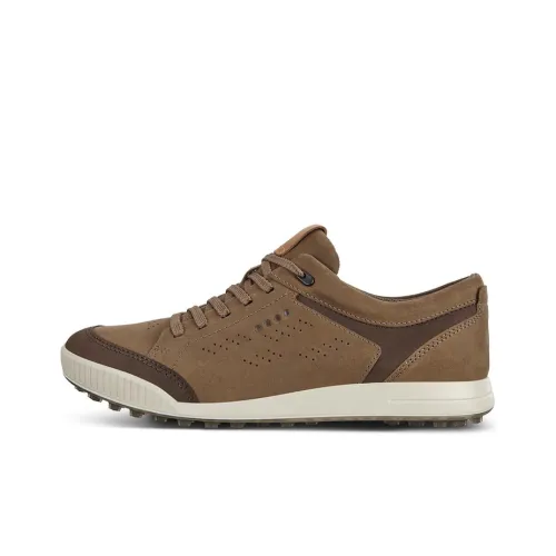 Ecco Golf Shoes Men Low-Top Brown