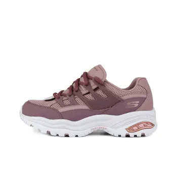 Skechers D'Lites Low Top Daddy Shoes Pink Women's
