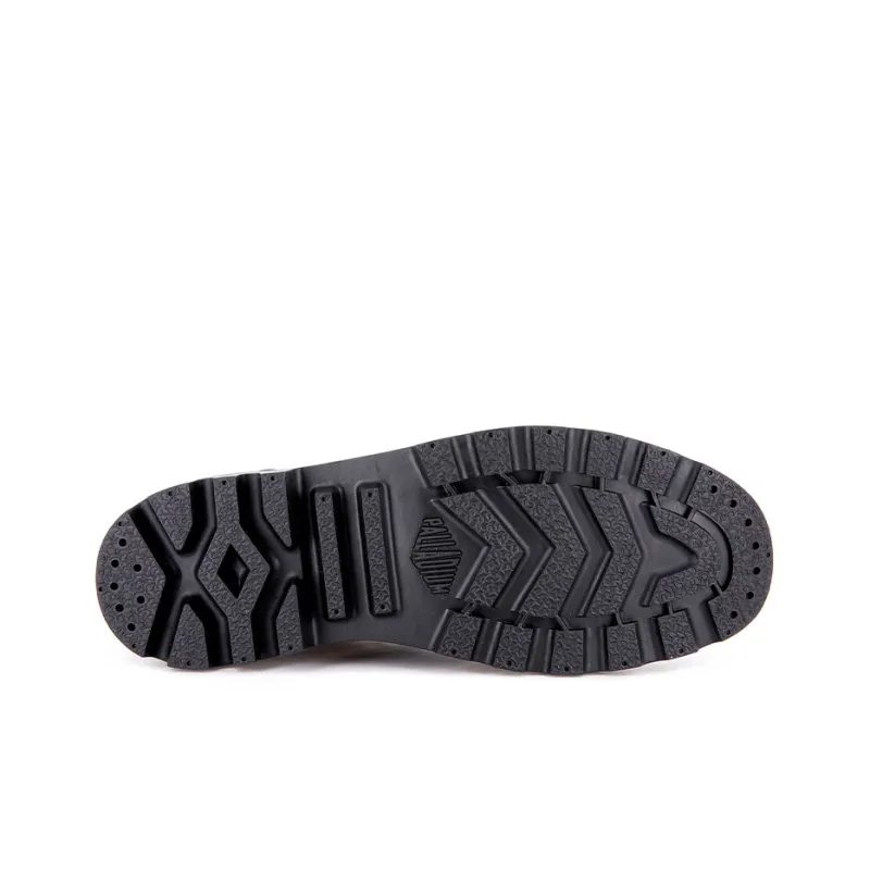 Palladium Pampa Dare 2 Survive Anti-Slip Wear-Resistant High-Top Canvas Shoes Unisex Black-4