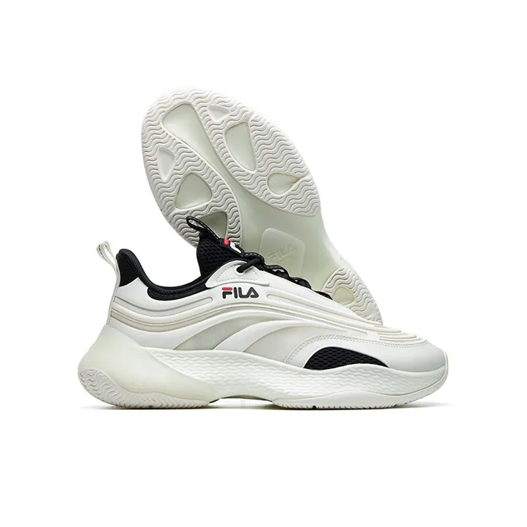FILA FUSION Fila Ray 2 Low Top Clunky Shoes White-5