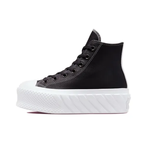 Converse All Star Lift Canvas Shoes Women's High-Top Black/White