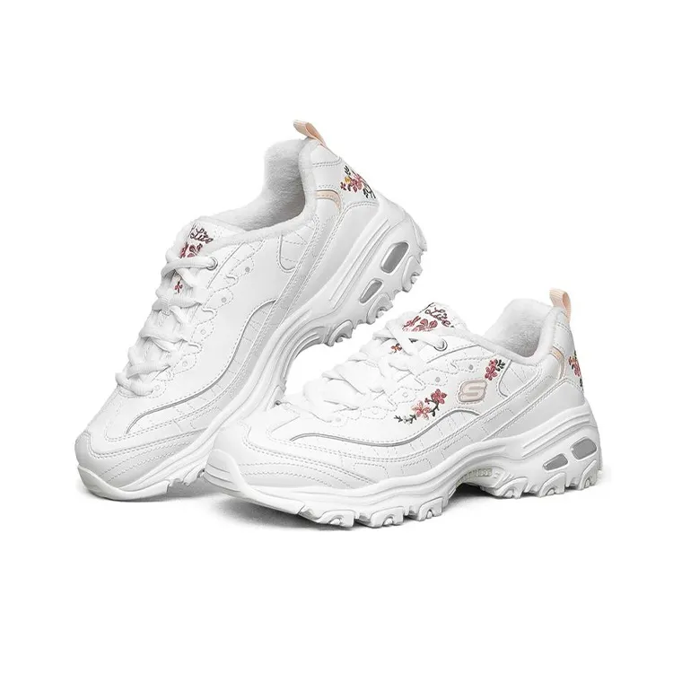 Skechers D'lites 1.0 'White Floral' Women's-2