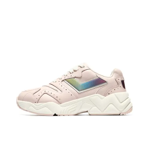 Pony Chunky Sneakers Women's Low-Top Pink