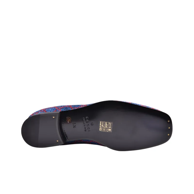 GUCCI Men's Casual Shoes Men Blue Shades-4