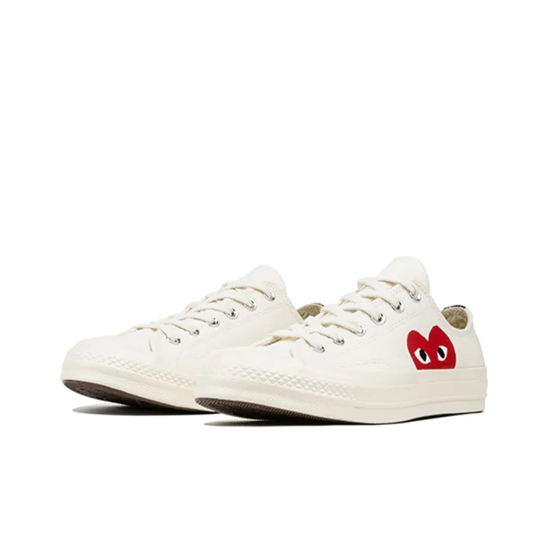 Chuck 70 Comme Des Garçons Play X Converse Low 'Milk'-2