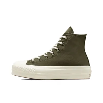 Chuck Taylor All Star Women's Converse Platform High 'Hybrid Texture Cargo Khaki' Women's