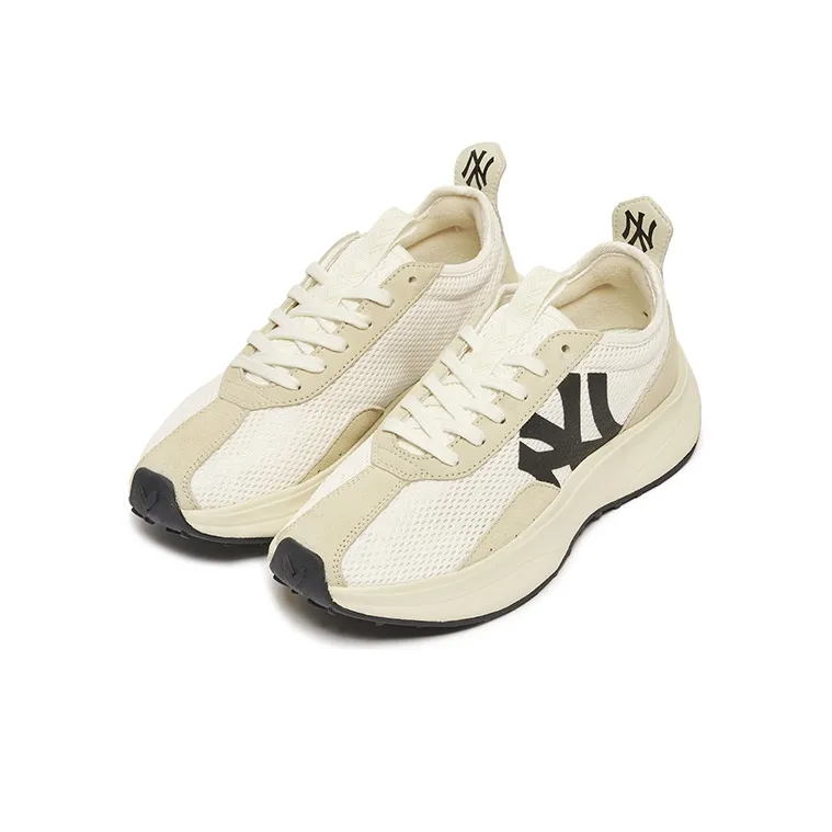 MLB Chunky Jogger Seamball Yankees 'Beige Black'-2