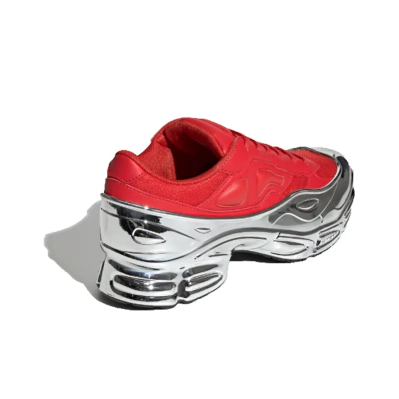 Adidas Ozweego Raf Simons Red Silver Metallic-3