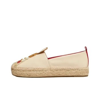 TORY BURCH Espadrilles Women's White Year Of The Rabbit Limited