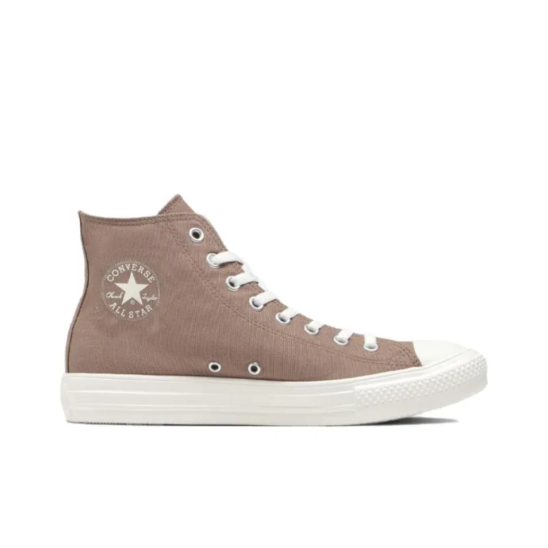 Converse Chuck Taylor All Star Anti-Slip And Wear-Resistant Breathable High-Top Canvas Shoes Unisex Taupe Japan Version-1