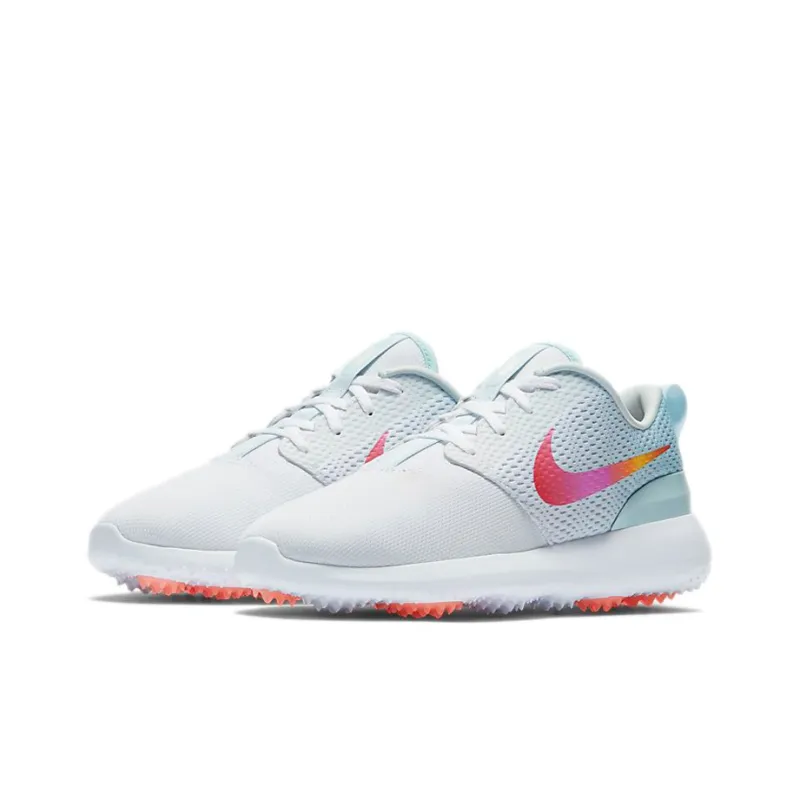 Nike Roshe G Topaz Mist Laser Crimson Women's-2