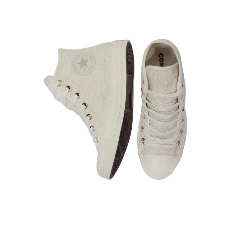 Chuck Taylor All Star Women's Converse High 'Lace Egret' Women's-3