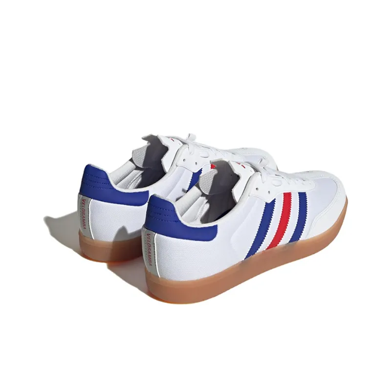 Adidas The Velosamba Made With Nature Cloud White Lucid Blue Better Scarlet-3