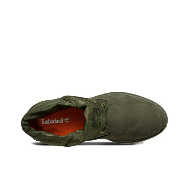 Timberland Roll Top Outdoor Boots Men Olive-1