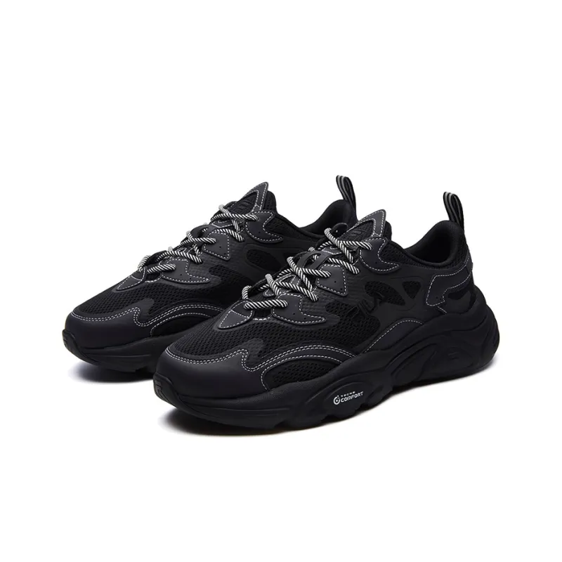 FILA FUSION Marathon Running Shoes Black-3
