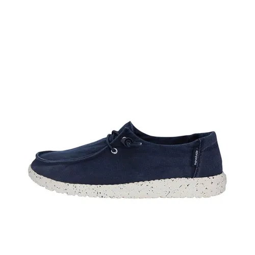 Heydude Women's Casual Shoes Women's Low-Top Dark Blue