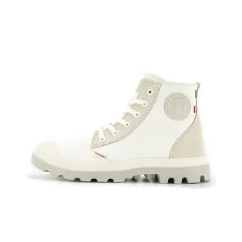 Palladium Pampa Outdoor Boots Unisex High Top Light White