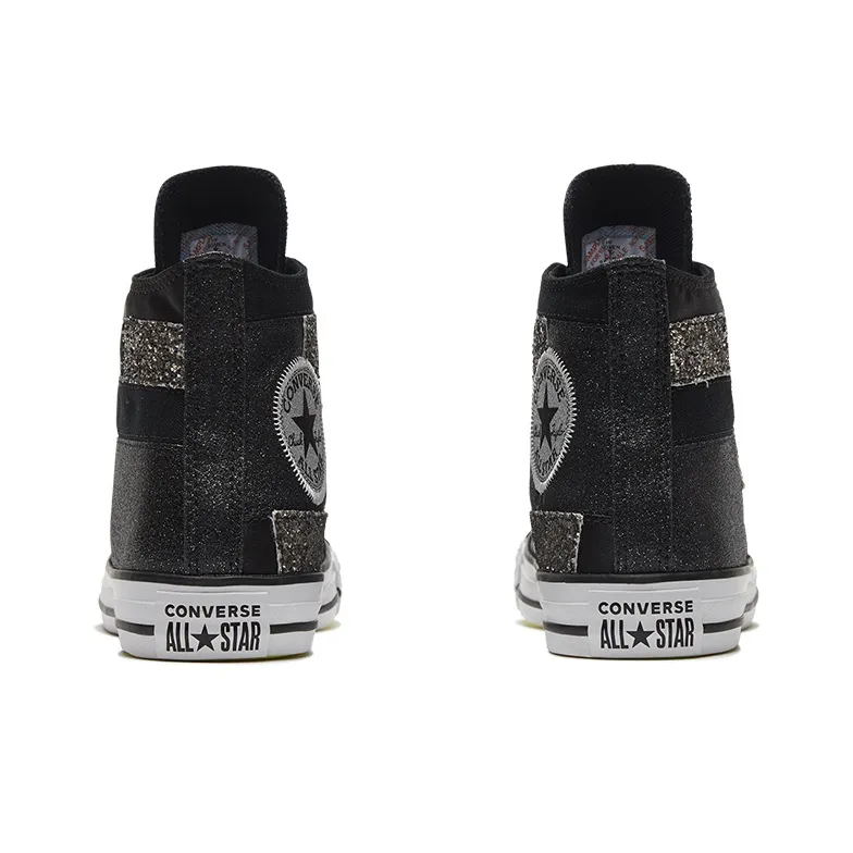 Converse Women's Chuck Taylor All Star High 'Black Glitter' Women's-4