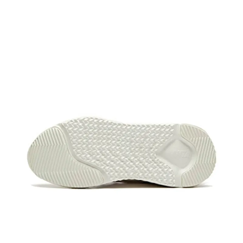 ANTA Chunky Sneakers Women's Low Top Mist Gray/Lotus Gray/Ivory White/Pink-5
