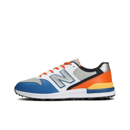 New Balance NB 996 Golf Shoes Unisex Low-Top White/Blue/Orange/Yellow