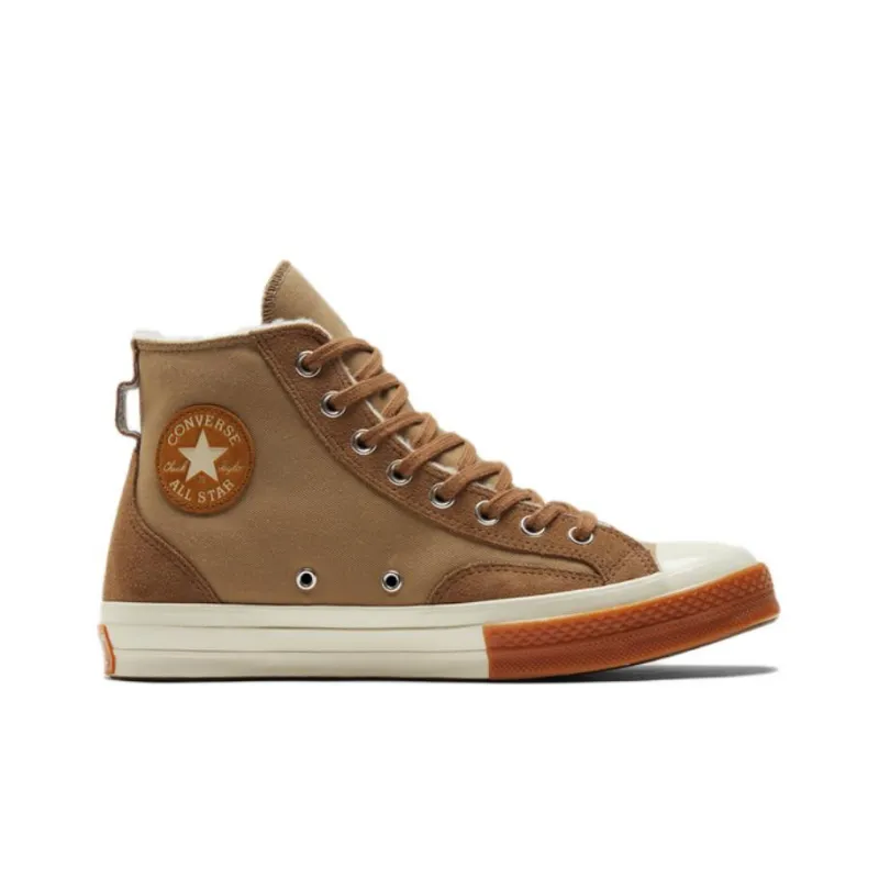 Chuck 70 Converse High 'Lined Colorblock Nomad Khaki Gum'-1