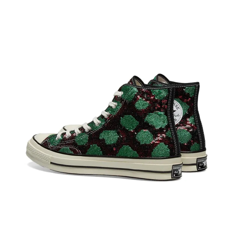 Converse Chuck Taylor All Star 70 Hi Snake Pattern Red Green-3