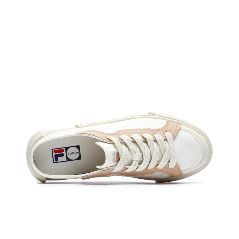 FILA FUSION Pop Mule Skate Shoes 'White Beige'-2