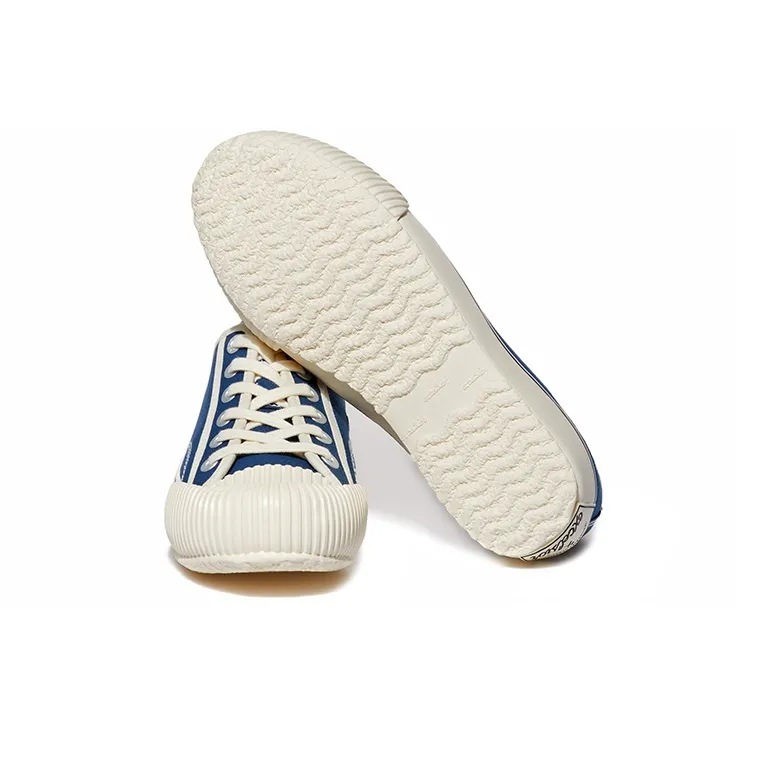 Excelsior BOLT ARCHIVE Canvas Shoes Unisex Low Top White/Blue-4