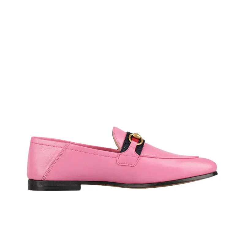 GUCCI Horsebit-detail Leather Loafers-1