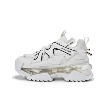 NAUTICA Anti Slip Wear Resistant Breathable Height Increasing Low Top Chunky Sneakers Women's