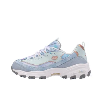 Skechers D Lites Sneakers Light Blue Women's