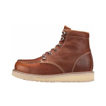 Timberland Barstow 6 Inch Soft Toe Work Boots 'Rust'