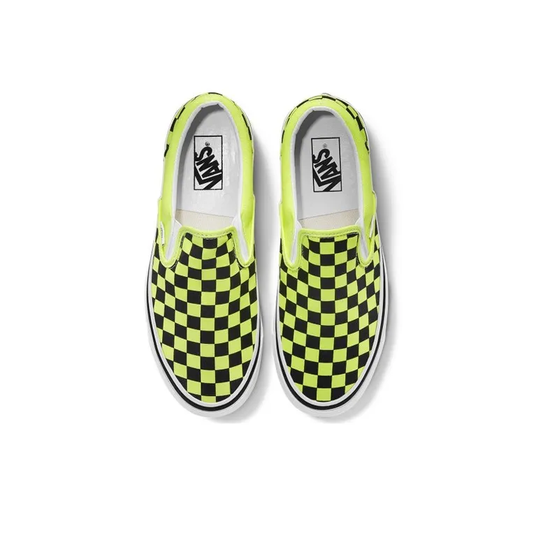 Vans Classic Slip On 98 Dx 'Anaheim Factory Yellow Neon Checkerboard'-2