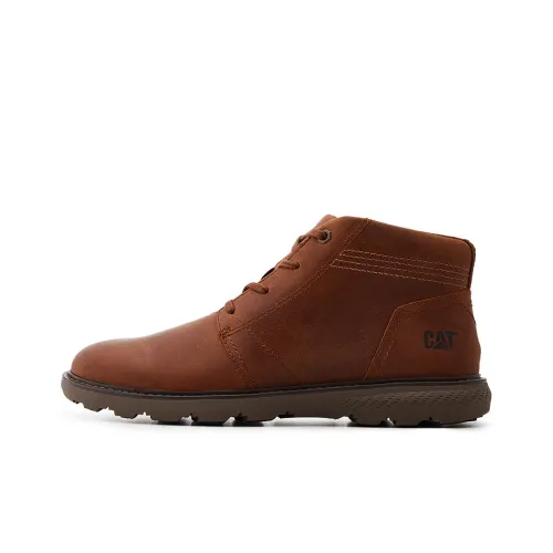 CAT Outdoor Boots Men Brown Red