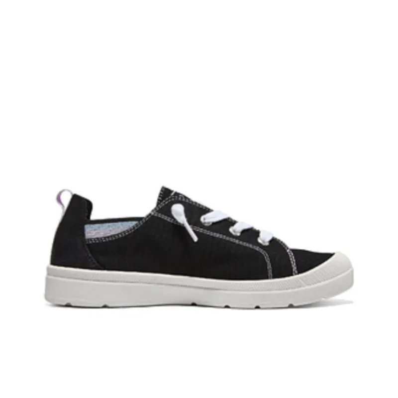Skechers Bob's Slip Resistant, Abrasion Resistant, Breathable, Lightweight, Support Low Top Canvas Shoes Women's Black-1
