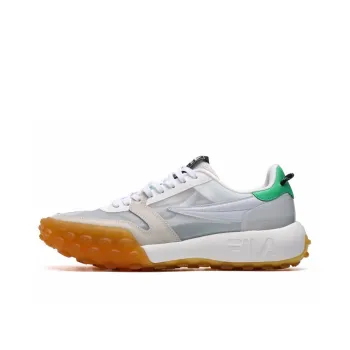 FILA Gara Slip Resistant Cushioning Wear Resistant Breathable Low Top Chunky Sneakers Men's Early Snow