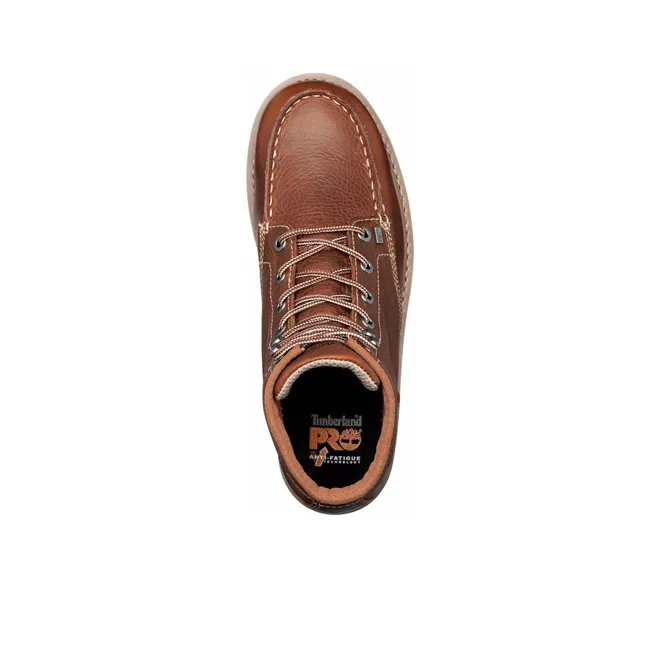 Timberland Barstow 6 Inch Soft Toe Work Boots 'Rust'-1